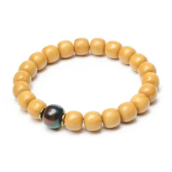 Santan Lodge Monkey Head Walnut Bracelets Unisex