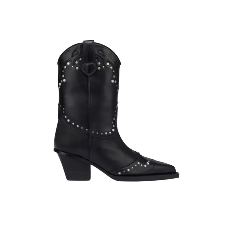 Paris Texas Janice Ankle Boots 6cm Women's Black-1