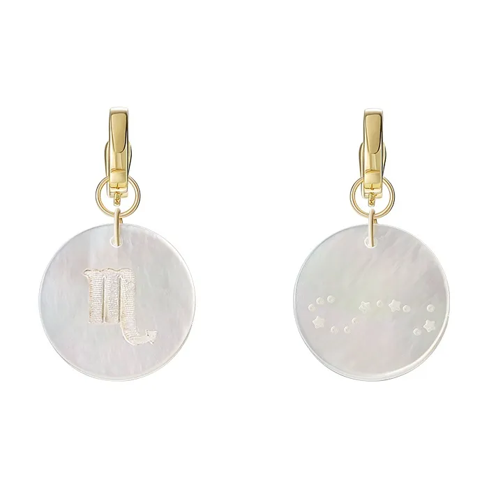 ANNAYA Mother Of Pearl Pendants Unisex-9