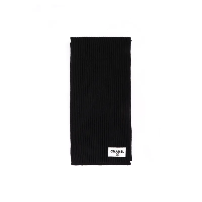 CHANEL Knit Scarves Unisex-0