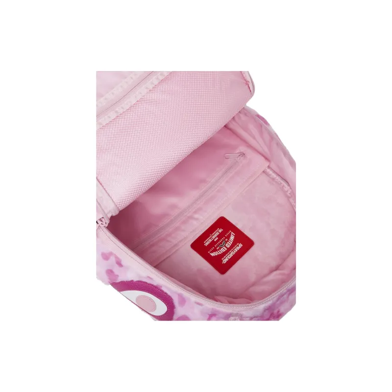SPRAYGROUND Artificial Leather Backpack Unisex Pink-7