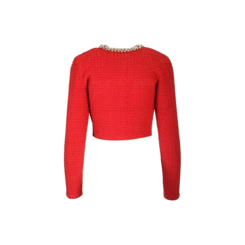 Self portrait Textured Knit Cardigan-1