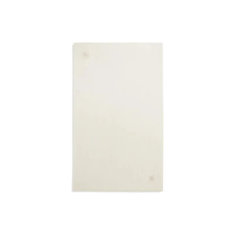 CHANEL Silk Shawls Women's Light Beige-1