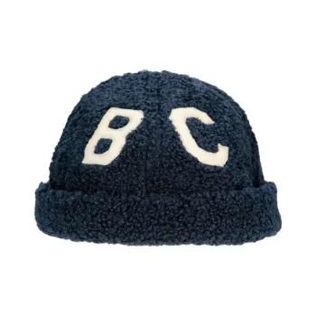 BOBO CHOSES Sheepskin Beanies Kids' Blue