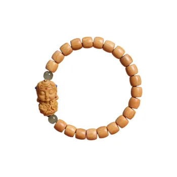 The Years Are Quiet Barbie Sandalwood Wooden Bracelets Unisex