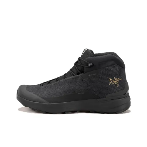 Arcteryx Kopec Anti Slip Wear Resistant Mid Top Hiking Shoes Women's Black