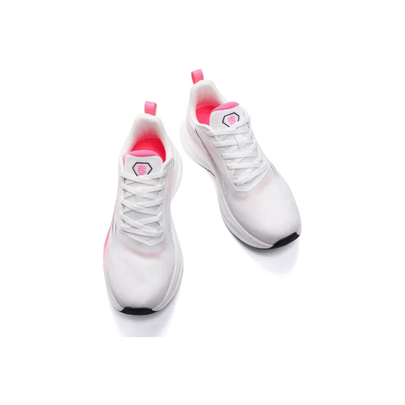 BIANSULONG Cushioning Anti-Slip And Wear-Resistant Low-Top Casual Training Running Shoes Men's Dazzling Color White-3