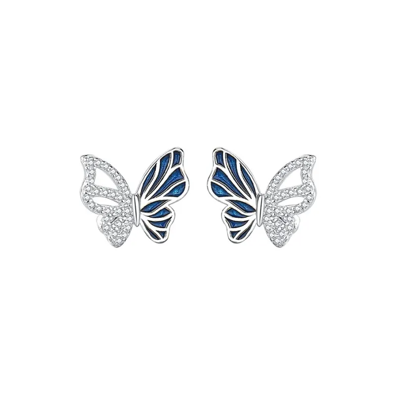 MONI JEWELLERY S925 Silver Stud Earrings Women's-0