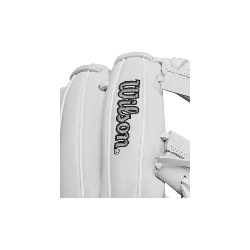 Wilson Baseball Gloves Pitching Glove Leather Unisex White-1
