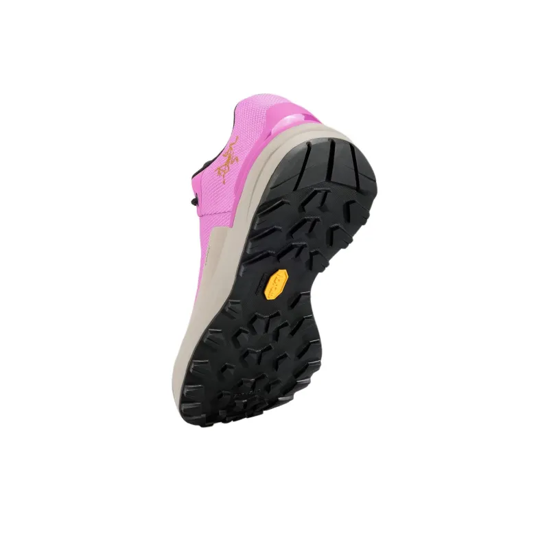 Arcteryx Kopec Anti Slip Wear Resistant Low Top Hiking Shoes Women's Pink White-2