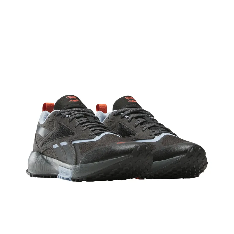 Reebok Wear Resistant Breathable Slip Resistant Low Top Running Shoes Women's Black Blue-1