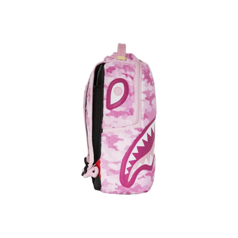 SPRAYGROUND Artificial Leather Backpack Unisex Pink-2
