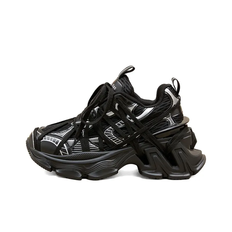 A Poinsettia Princess Low Top Chunky Sneakers Women's-10
