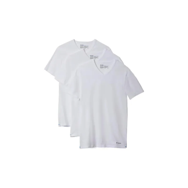 Columbia T-Shirt Men's 3 Pack White-3
