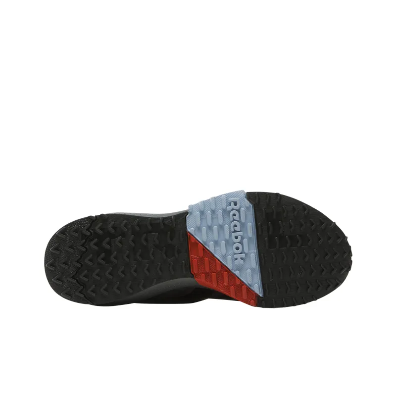 Reebok Wear Resistant Breathable Slip Resistant Low Top Running Shoes Women's Black Blue-4