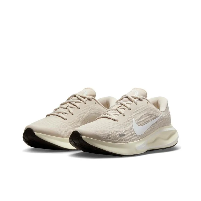 Nike Journey Run Anti Slip Wear Resistant Low Top Running Shoes Women's White-2