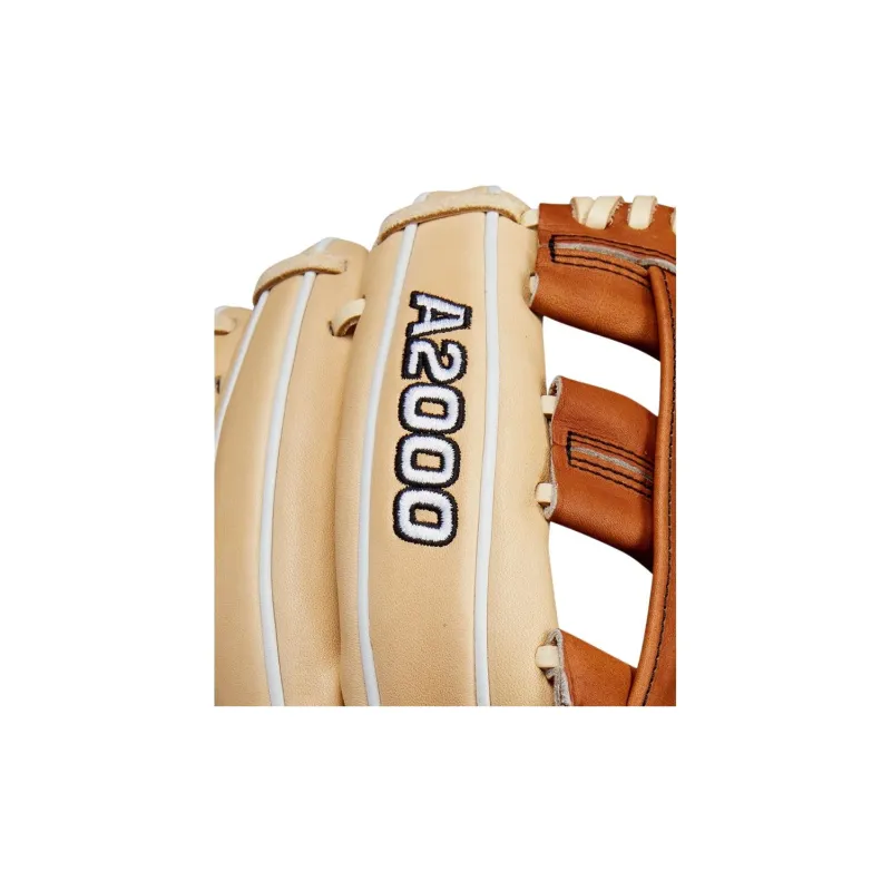 Wilson Baseball Gloves Pitching Glove Leather Unisex Gold Umber-4