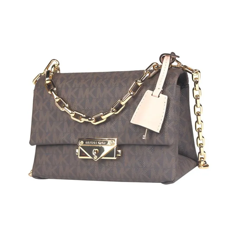 MICHAEL KORS Cece PVC Crossbody Bags Shoulder Bags Women's Pink & Brown-1