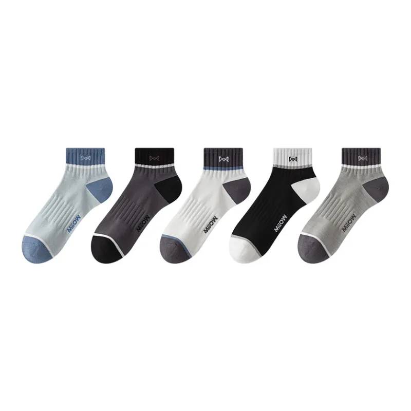 MIIOW Trend Party Series Ankle Socks Unisex 5 Pack-0