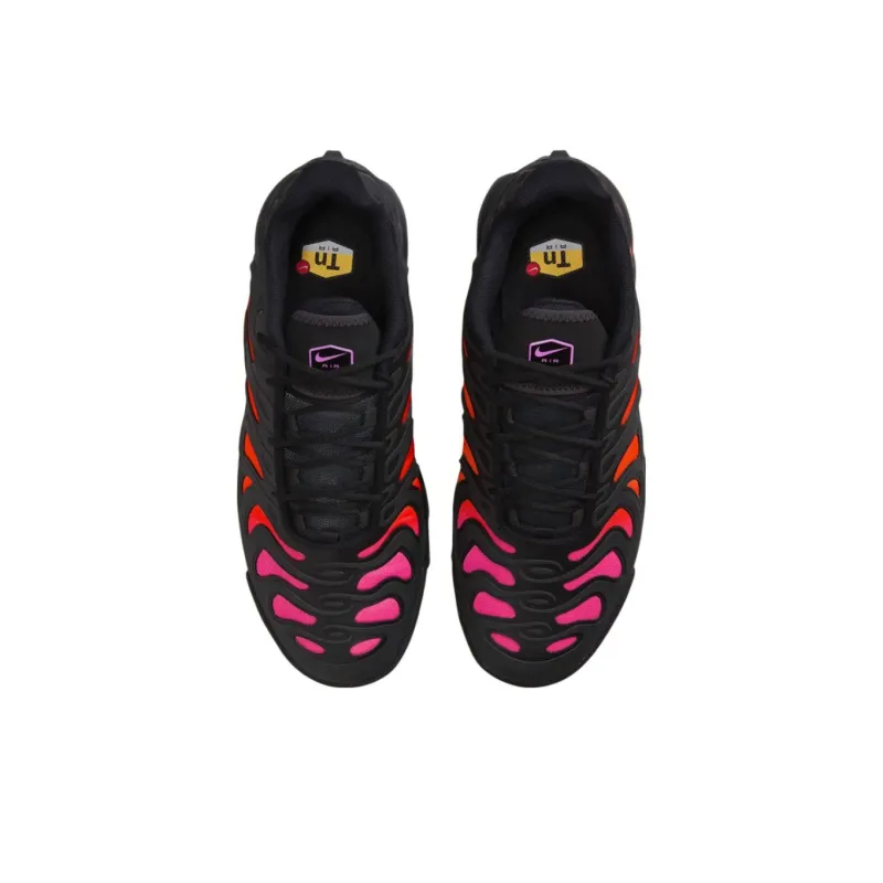 Nike Air Max Plus Anti Slip Wear Resistant Low Top Casual Running Shoes Men's Black-3