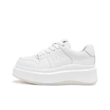 MALEMONKEY Low Top Casual Shoes Women's White