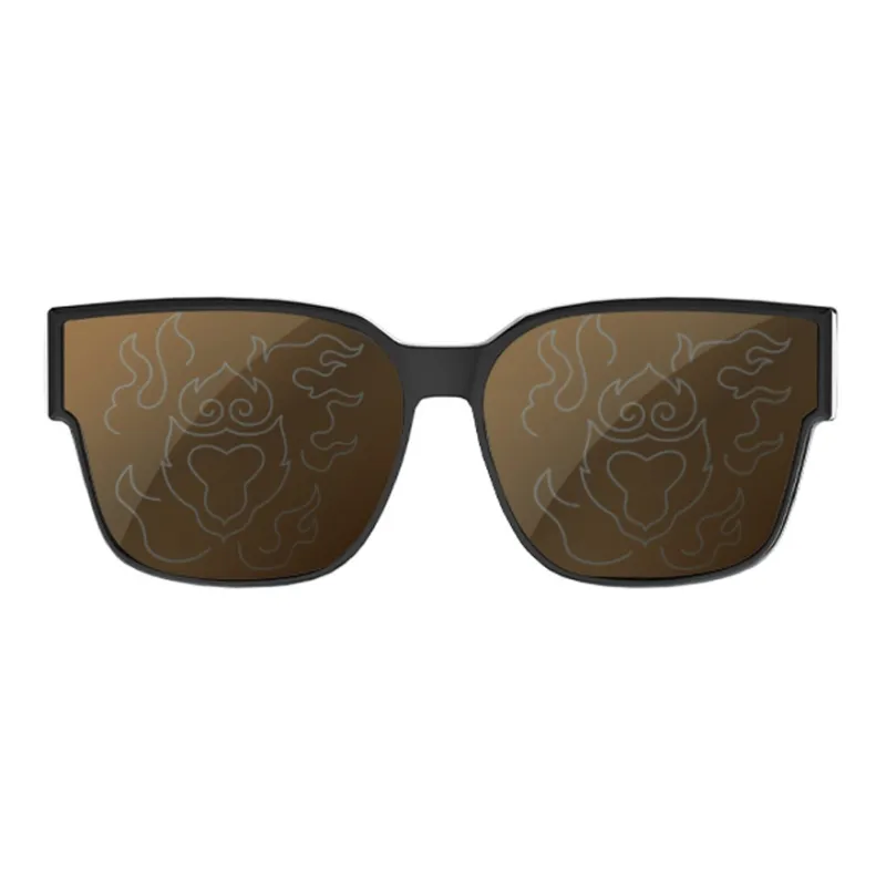 One One Irregular Shape Sunglasses Unisex-2