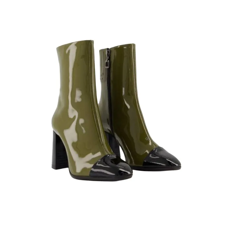 Carel Ankle Boots Women's Khaki-2