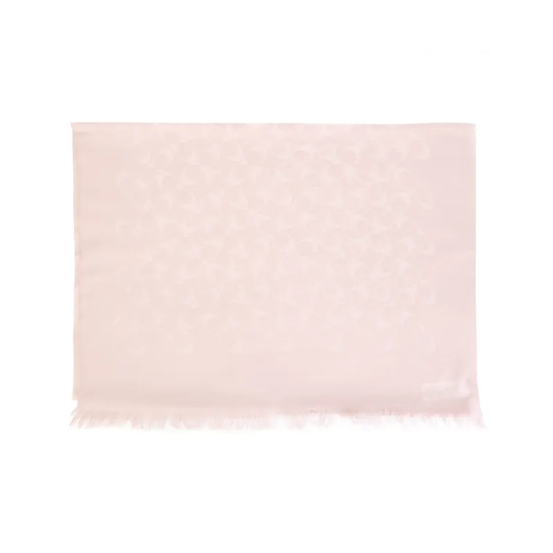 COACH Wool Knit Scarves Women's Oat-1