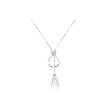 LAOYINFANG 925 Sterling Silver Necklaces Women's