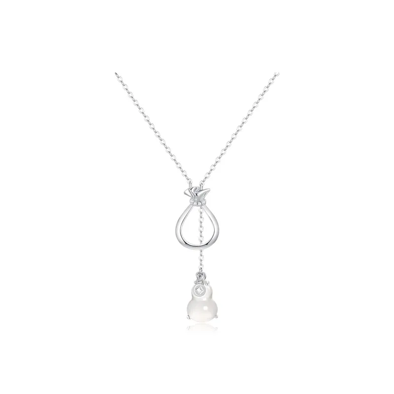 LAOYINFANG 925 Sterling Silver Necklaces Women's-0