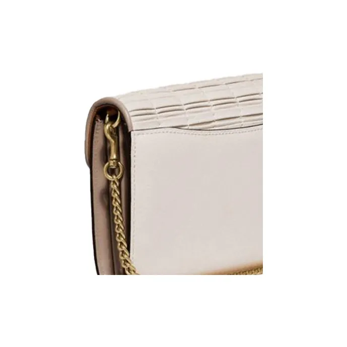 COACH Tabby Cow Leather Chain Bag Shoulder Bag Crossbody Bag Shoulder Bag Women's White-4