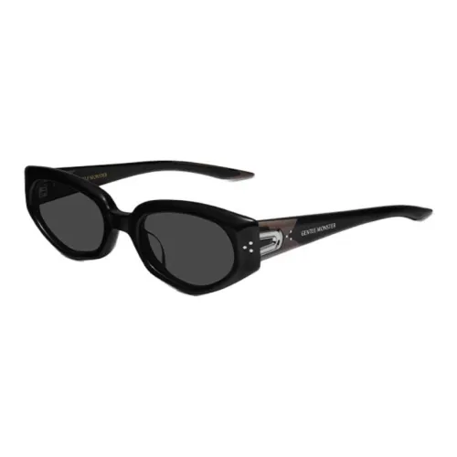GENTLE MONSTER Irregular Shape Sunglasses Unisex Black