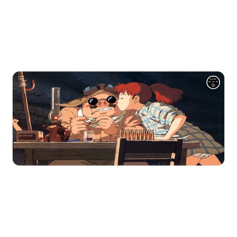 Directions Extra Large Heating Desk LY1281 1290 For Students Dormitory Office Writing Mouse Pads-1
