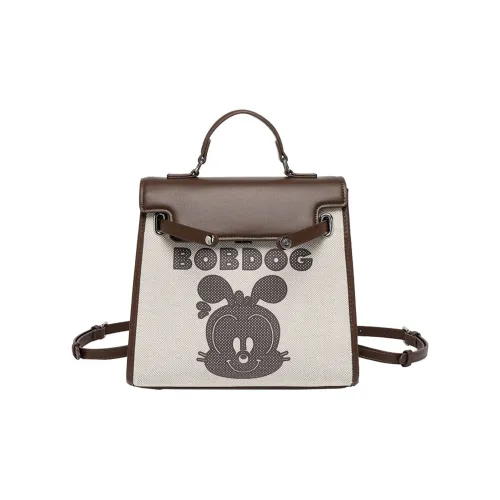 BOBDOG PU Travel Commute Backpack Backpack Regular Women's Brown