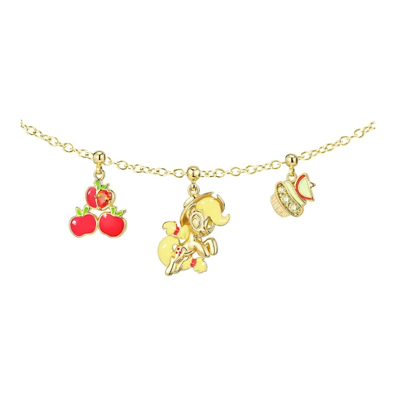 KADER x MY LITTLE PONY Copper Necklaces Women's Gold Silver, Girlfriend Women's Gift Box Set-9