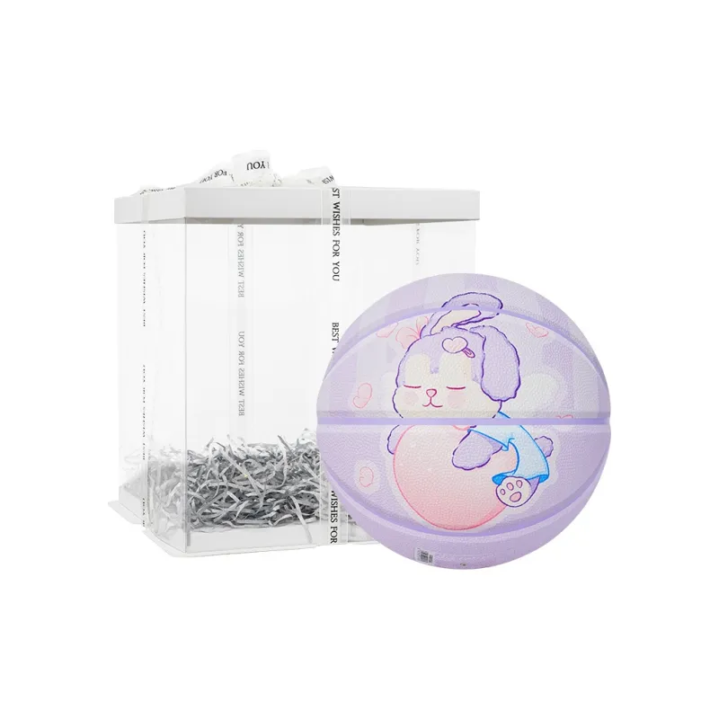 Kuangmi PU Basketball Purple Size 6 Ball Street Unisex-6