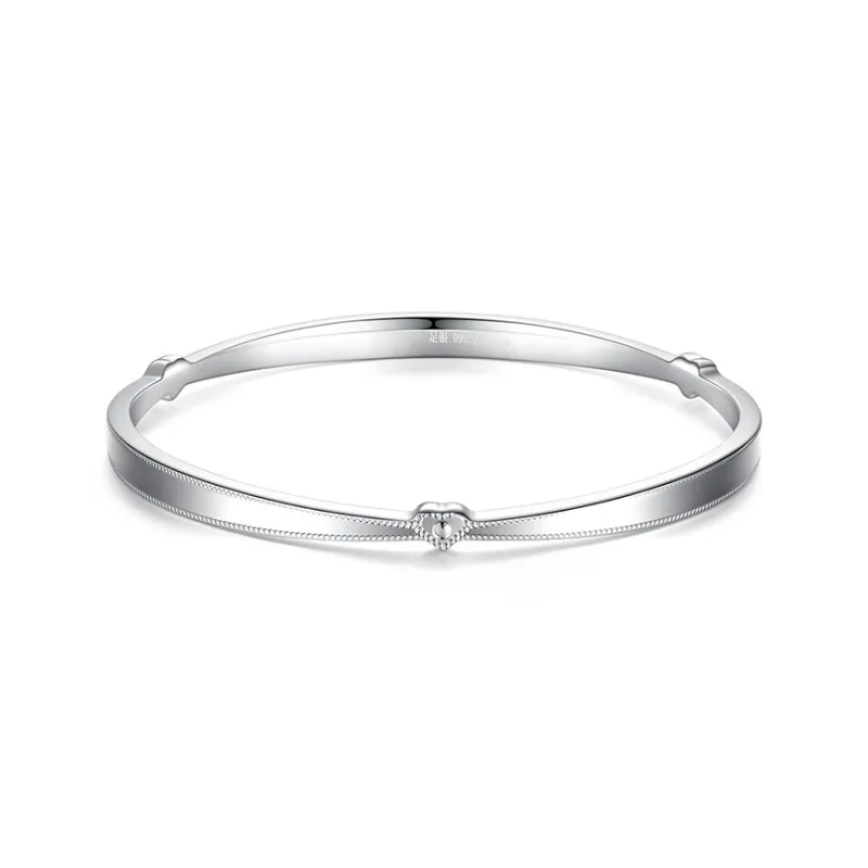 IDEAL 999 Fine Silver Bangles Women's-0