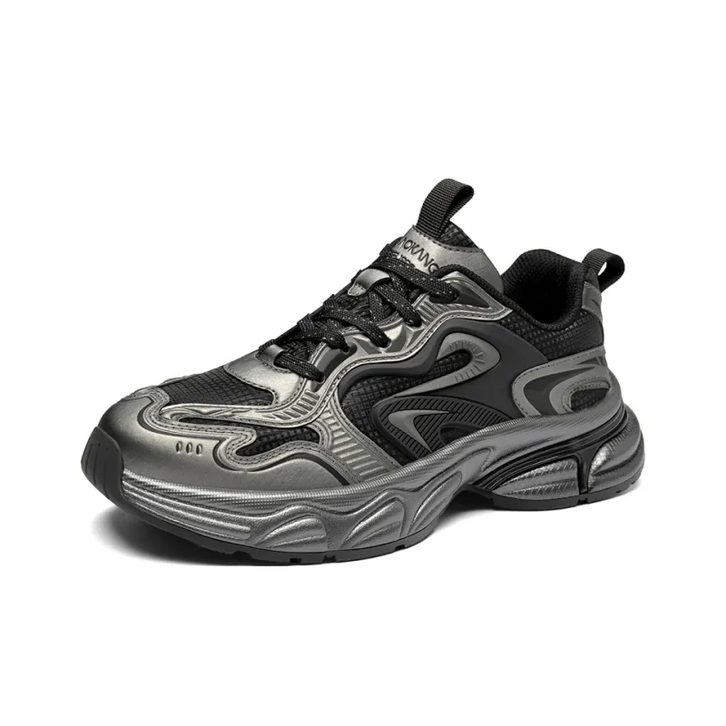 AOKANG Cushioned Wear-Resistant Lightweight Slip-Resistant Low-Top Chunky Sneakers Men's Shopping Bag-8