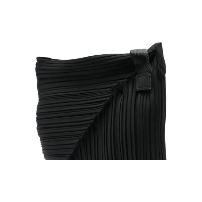 PLEATS PLEASE ISSEY MIYAKE Small Diagonal Pleats Shoulder Bag-4