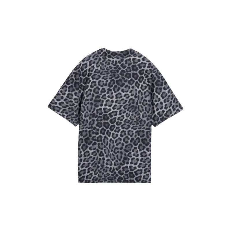 PUMA Camisa De Tejido Con Estampado Integral Relajado Para Mujer Leo Luxe-1