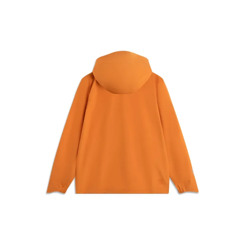 LiNing CF Tracing Windproof And Rainproof Windbreaker Jacket Women's Pumpkin Orange-1