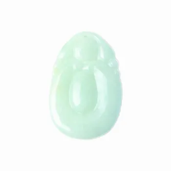 South Asia Bean Type Jadeite Pendants Unisex