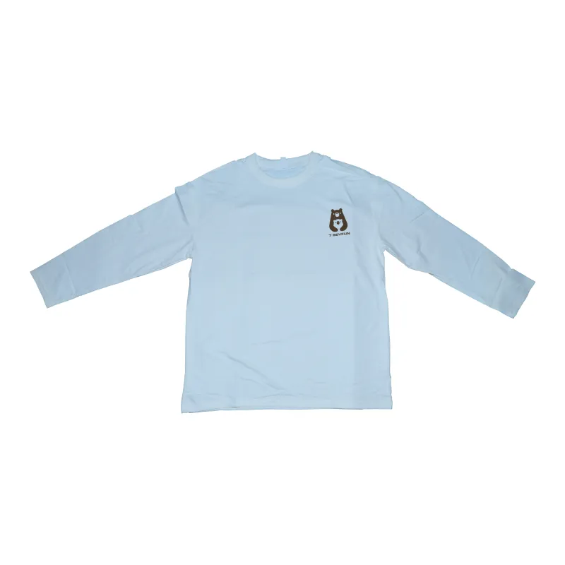 7 SEVFUN Undershirts Unisex Blue-0