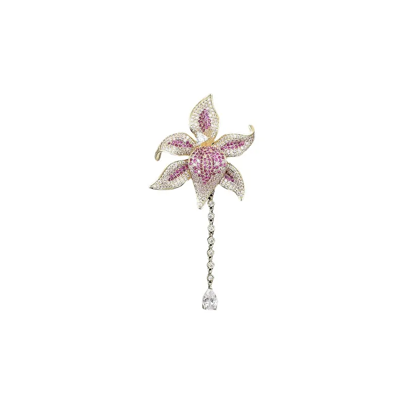 Lan Ying Crystal Brooches Women's-3
