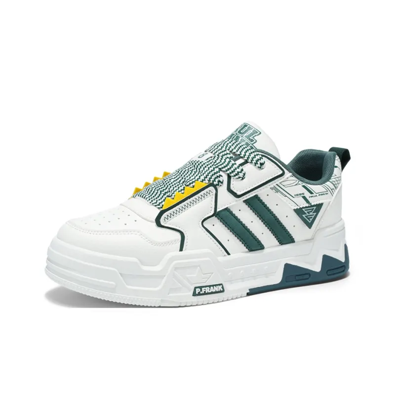PAUL FRANK Slip-Resistant Water-Resistant Height Increasing Low-Top Skateboard Shoes Men's-14