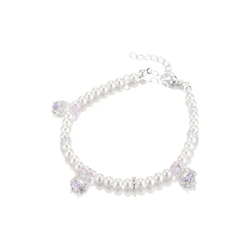 Clect Synthetic Cubic Zirconia Bracelets Women's-1