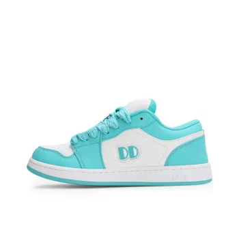 GLO BULL Skateboard Shoes Unisex Low-Top White Moonlight