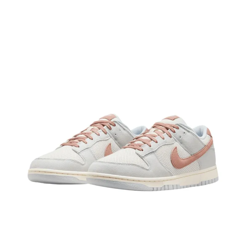 Nike Dunk Low Retro Se Pure Platinum Phantom Pale Ivory Fossil Rose-1