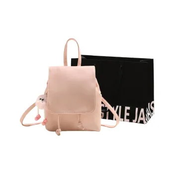 Cwatcun PU Backpack Regular Women's Brown/Silver/Black/White/Pink