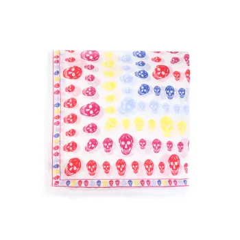 Alexander McQueen Skull print Wool Scarf